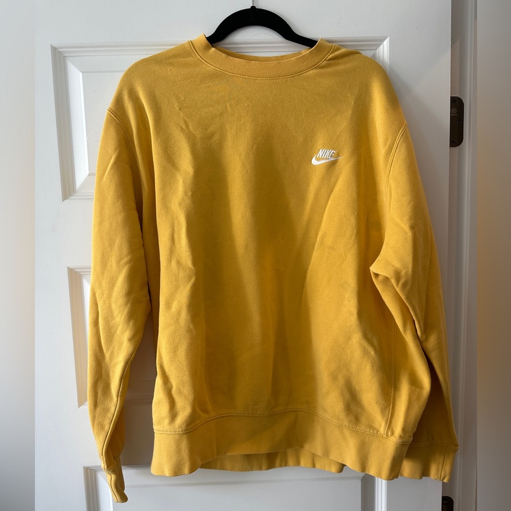 Nike Yellow Crewneck
